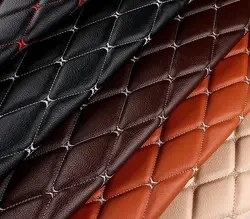 Thick Artificial PU Leather Fabric For Upholstery Furniture Car Floor Background Wall Sliding Door Decor Faux Leather 50*158cm