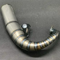 DIO50 JISO Exhaust Pipe 65cc - 125cc Muffler RRGS Racing Tuning Perfomance Parts To Increase Power Dio 50 BWSP Scooter Upgrade