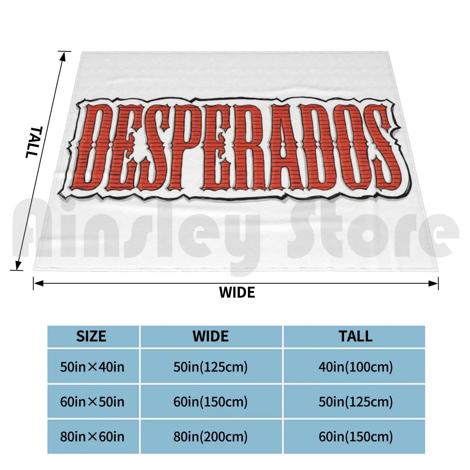 Desperados Beer Pop Blanket Fashion Custom Desperate Desperados Tequila Beer Despe Shtem Budweiser Party Drinks