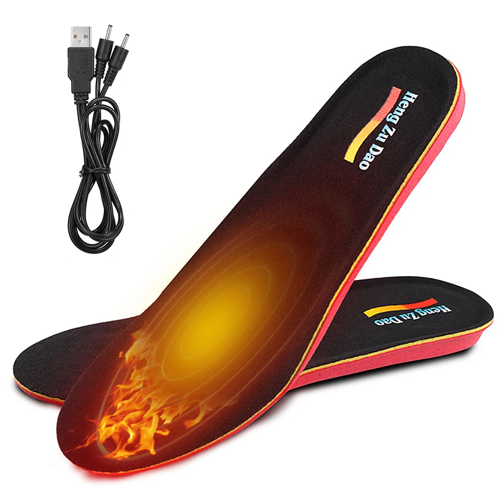 

Wireless Electric Heated Insole Winter Warm Foot Warmers Battery Powered Heated Insoles Skiing Heating Insulation Shoe Insoles