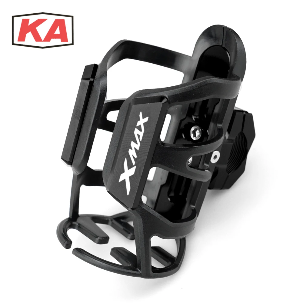 

For YAMAHA XMAX125 Xmax250 XMAX300 XMAX400 XMAX X-MAX 125 250 300 400 Motorcycle Beverage Water Bottle Cage Drink Cup Holder