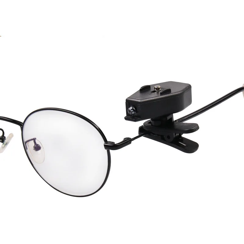 

Mini Flashlight Glasses Reading Lamp Eyeglass Clip Lantern Adjustable Universal Eyeglasses Lamp Flexible Book Reading Light cap