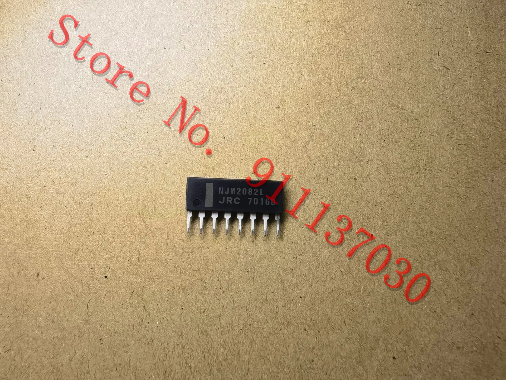 5pcs    NJM2082L  ZIP8