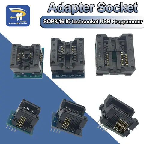 SOP16 to DIP8 IC test adapter socket sincere&promise