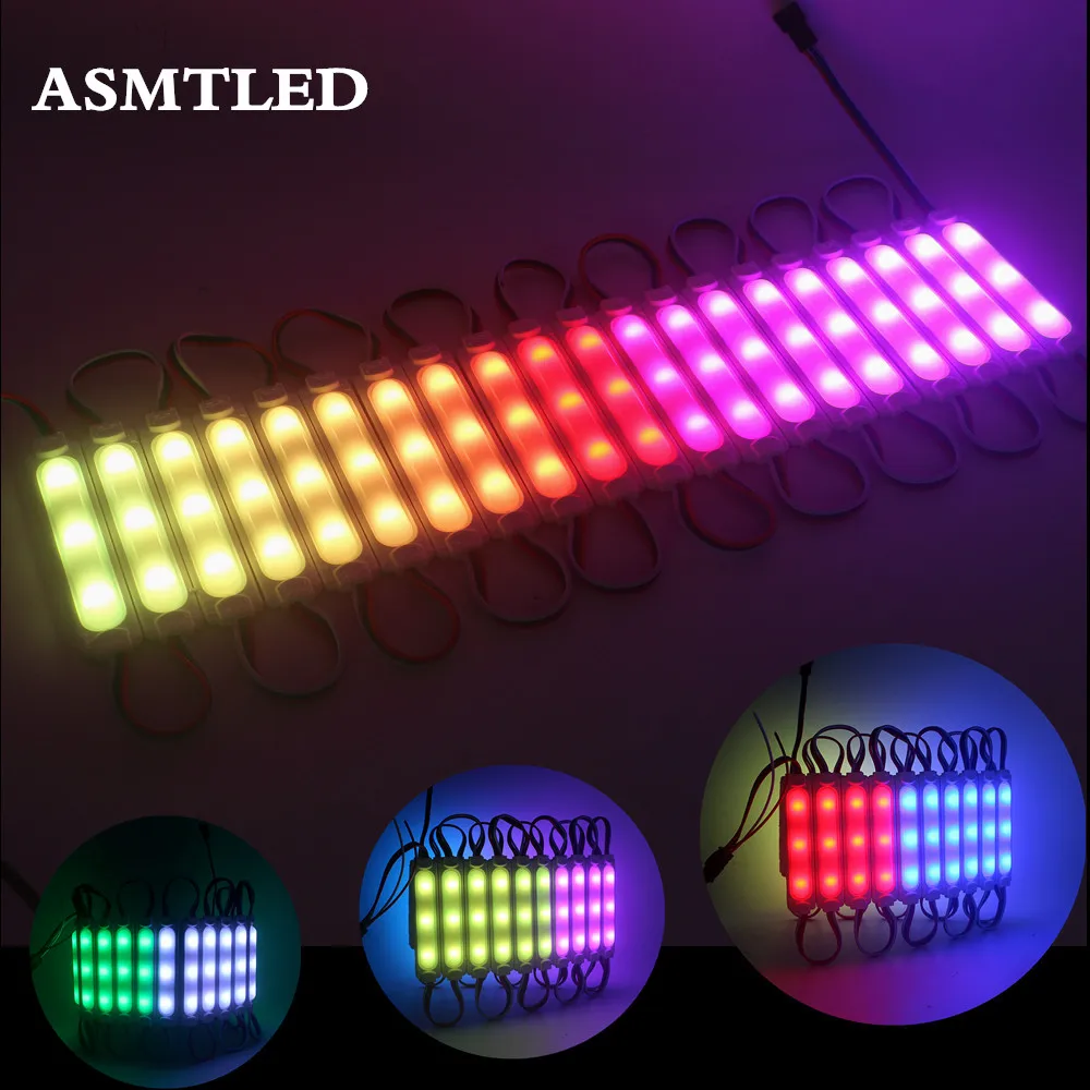 New style WS2811 COB LED Module DC12V Waterproof IP68 Pixel Smart Bluetooth / RF Light Controller RGB Color Digital LED String