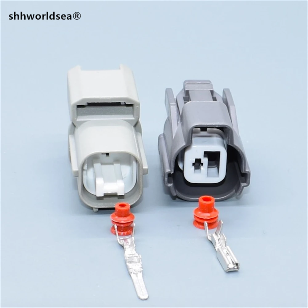 shhworldsea 1pin male female 2.0 B series speaker plug cable connector BS Speed Sensor Automotive connector 6181-0227 6189-0386