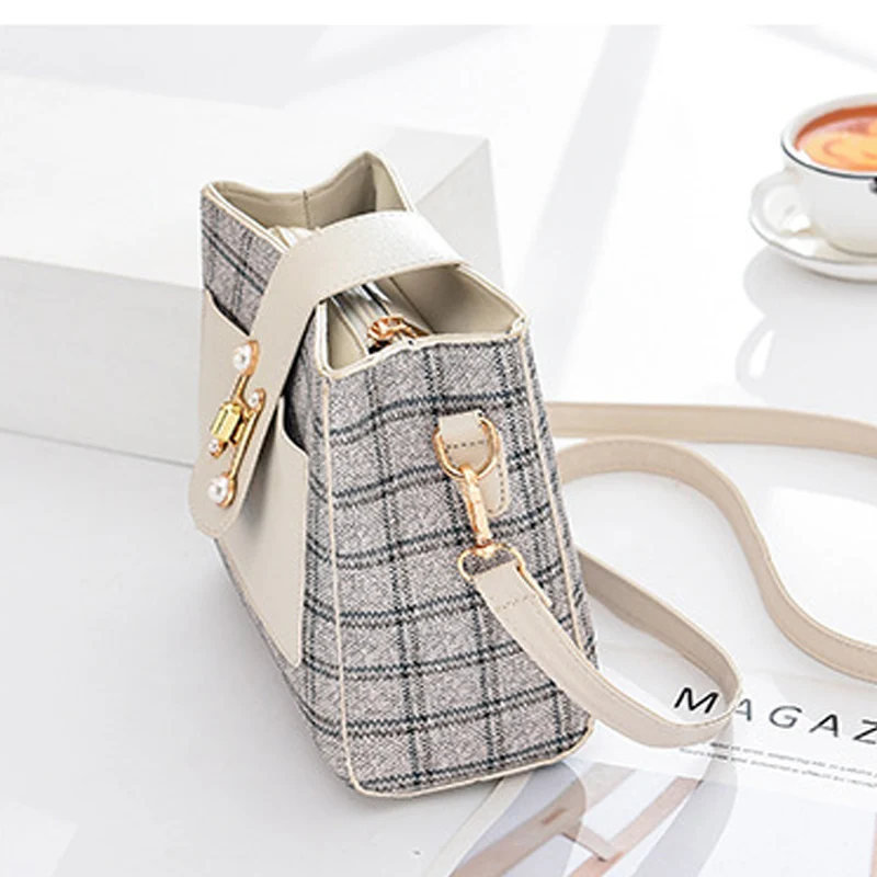 Small Bag Women's New Fashion Single Shoulder Bag Messenger Bag High Grade Texture Versatile Bucket Bag Free Freight Women's Bag