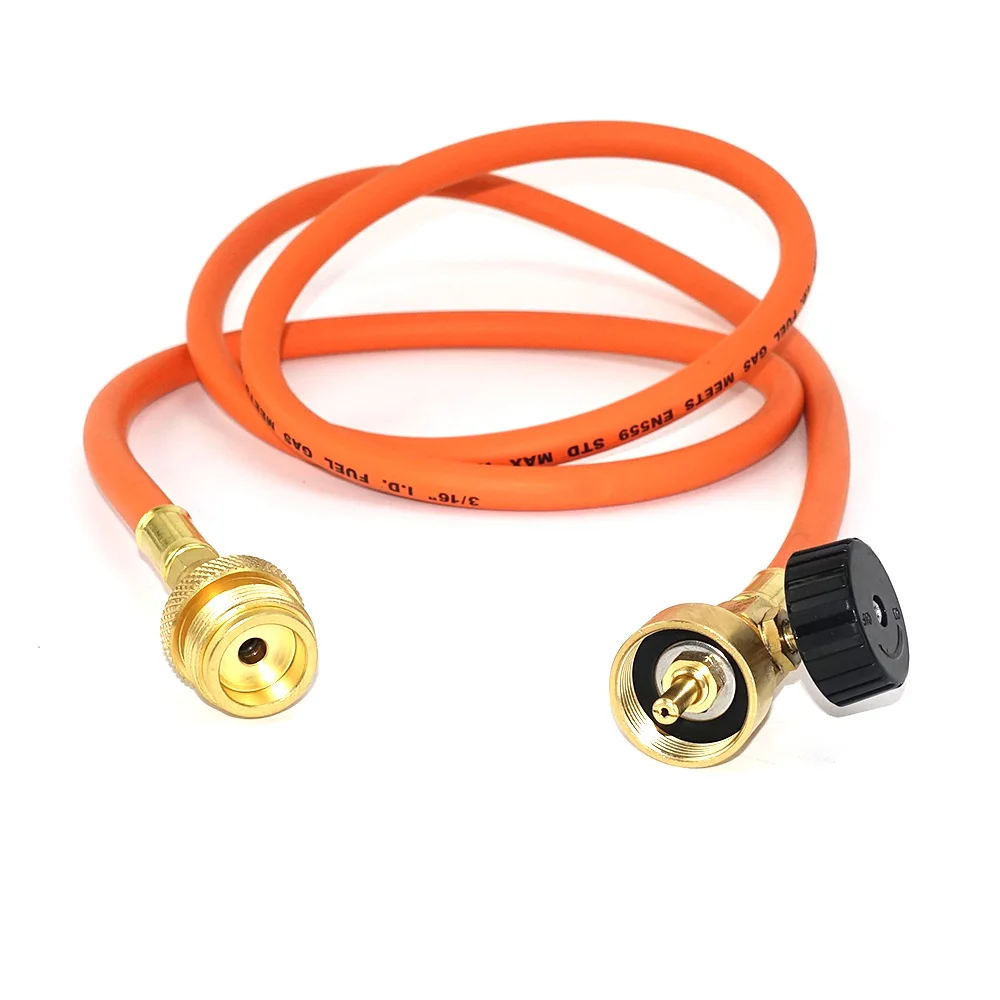 Gas Braze Welding Torch Hose CGA600 1.5m (5ft) Hose and Belt Hook for MAPP Torch Extension Kit