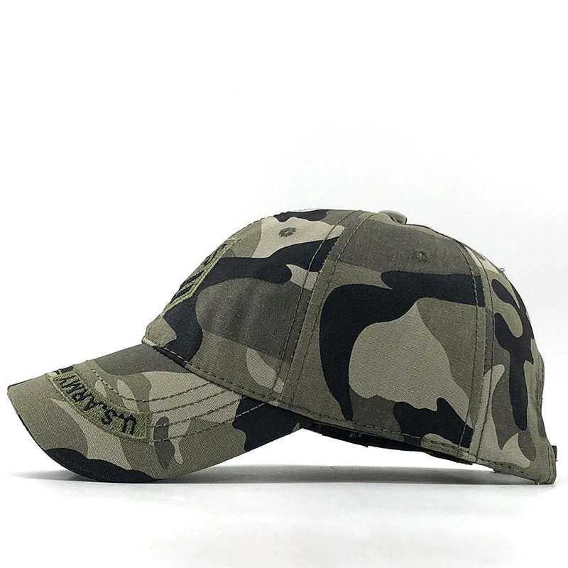 2020 New Camo Baseball Cap Fishing Caps Men Outdoor Hunting Camouflage Jungle Hat Airsoft Tactical Hiking Casquette Hats