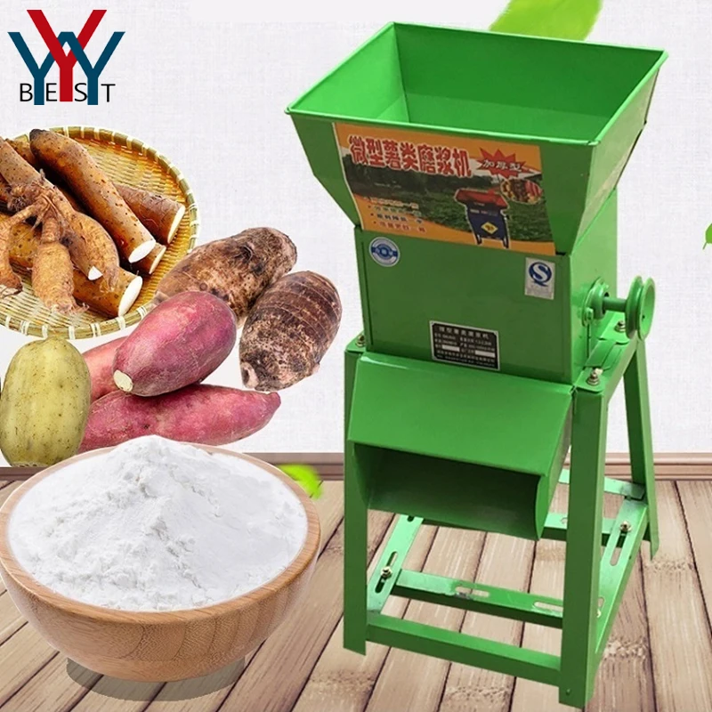 800kg/h Stainless Steel electric sweet potato Starch wet grinder refiner Apple orange banana fruit crusher syrup pulping machine