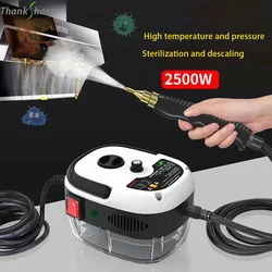 2500W Hoge Druk Temperatuur Huishoudelijke Stoomreinigers Handhled Airconditioning Afzuigkap Auto Dampende Cleaner 220V 110V