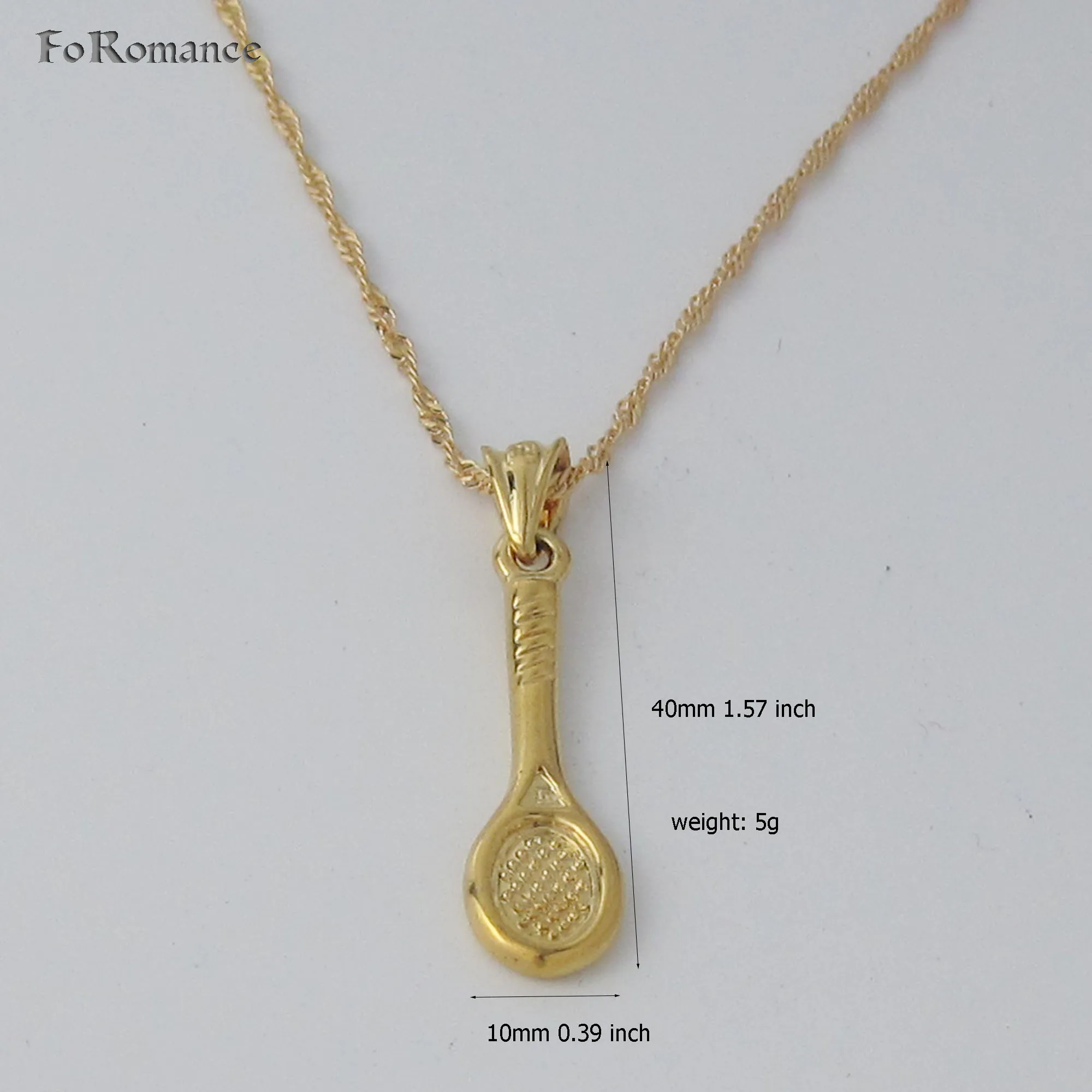 FoRomance YELLOW GOLD PLATED  18