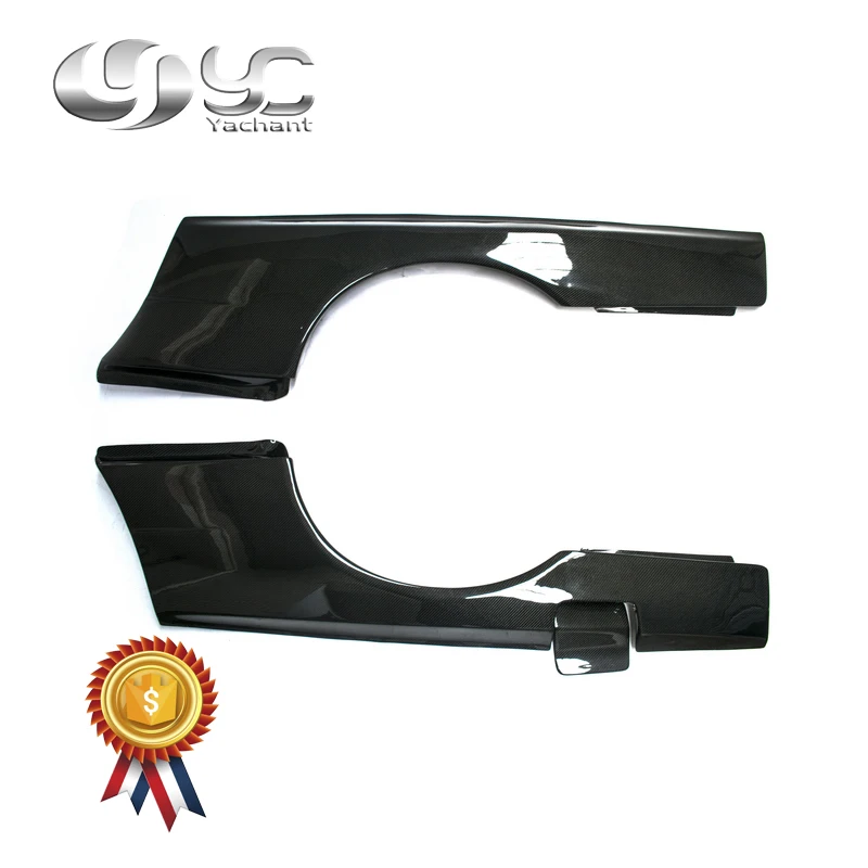 

Car-Styling Carbon Fiber Rear Fender Fit For 1999-2002 Skyline R34 GTT GTR-Style Rear Over Fender Flare with Fuel Cap