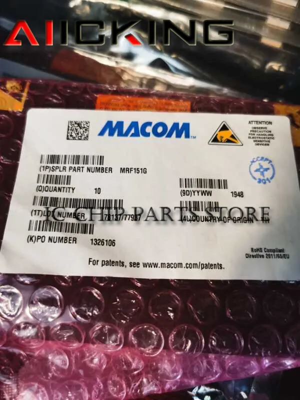 100% Mới Chính Hãng MRF151G SMD RF Ống Cao Tần Số Ống Khuếch Đại Công Suất Mô Đun Còn Hàng