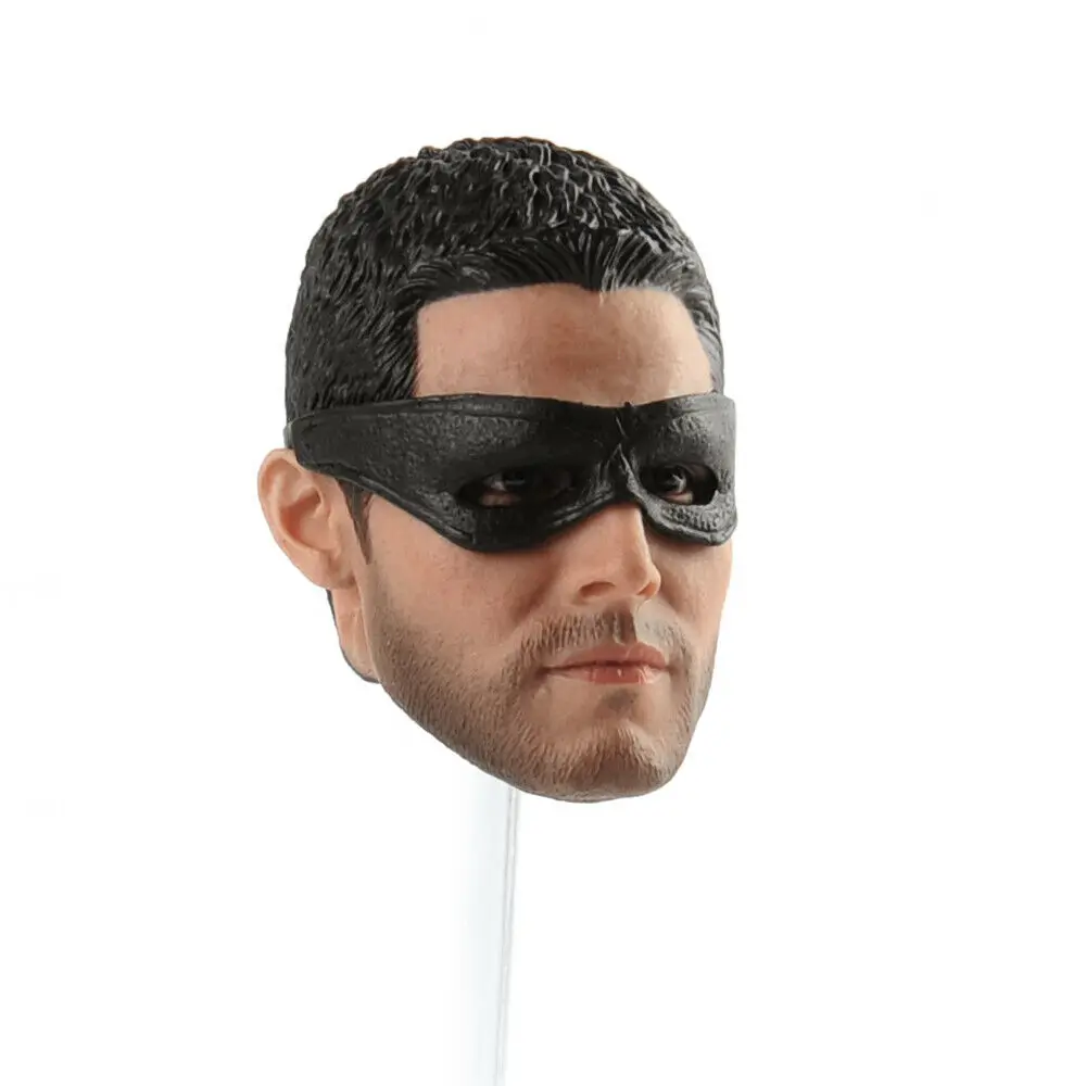 1/6 Scale Head Carving Arrow oliver Queen  Stephen Amell Male   Model PVC  Suitable  12Inch Action Figure Body Doll