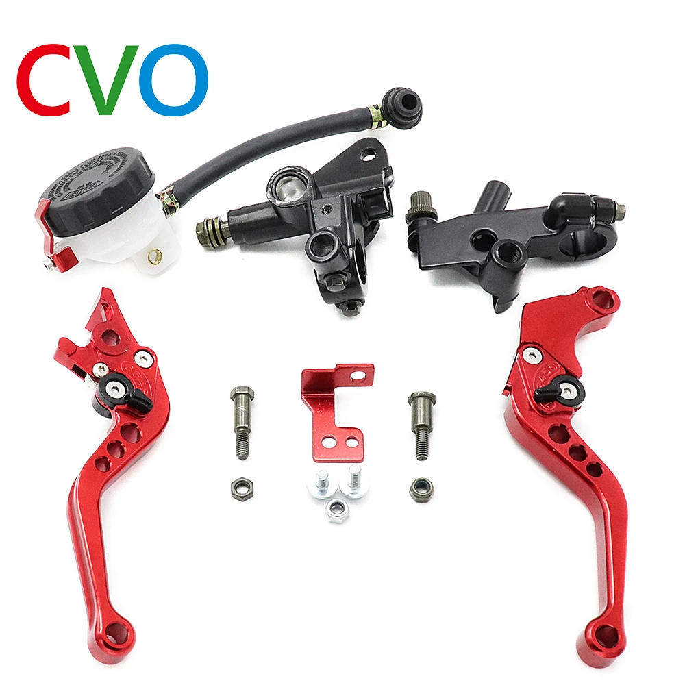 Motorcycle Brake Clutch Pump Lever Hydraulic Master Cylinder Accessories 7/8