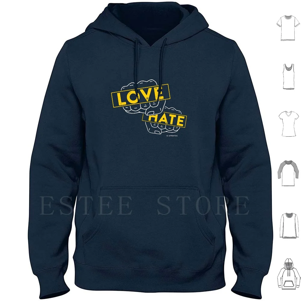 Radio Raheem Hoodies Long Sleeve Radio Raheem Spike Lee Do The Right Thing Love Hate Fists Movie Black Films Civil