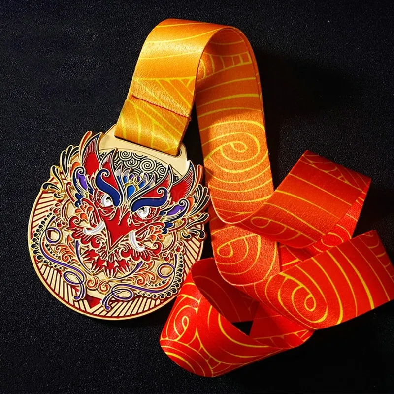 Anpassung der Metallmedaille Excellent Staff Elite Award Production Eagle Medal Golden Eagle Medal Service Star Medal