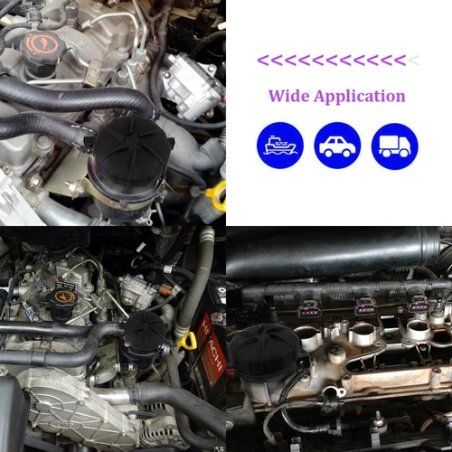 Imagen 2 del producto Separador de aceite para coche, filtro de combustible para lata de captura, piezas de motor Turbo, accesorios automotrices para camión 4x4 todoterreno, Universal OEM 612630060015