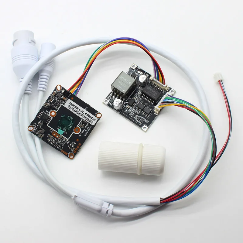 Moduł POE + moduł IP 5mp 4mp 3mp 8mp kamera telewizji przemysłowej z kablem POE bezpieczeństwo sieci IPC XMEye H.265