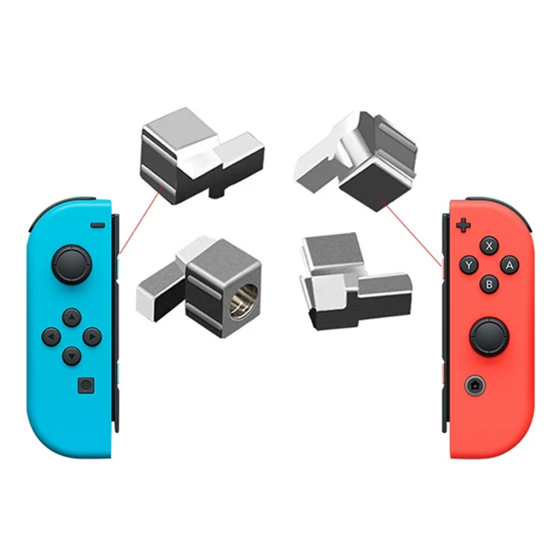 Kit de hebilla de bloqueo de Metal Original, herramienta de destornilladores para piezas de reparación de interruptor Joycon, accesorios