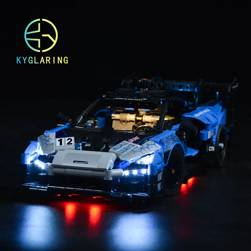 Kyglaring Led Lighting Set DIY Toys For 42123 Technic Senna GTR (Not Included Building Blocks)