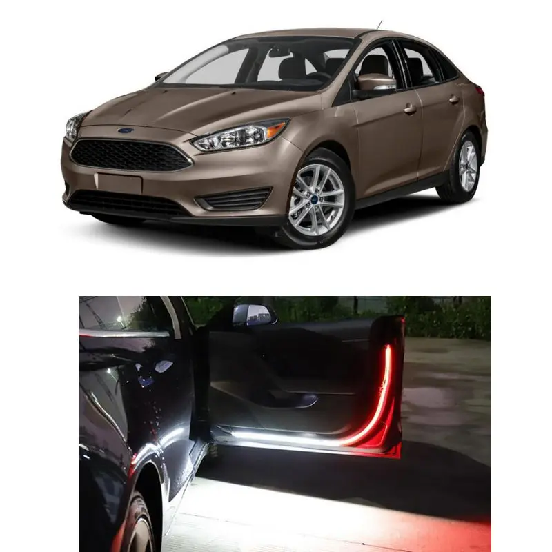 

Led Car Openning Door Warning Light For ford focus 2 3 fiesta kuga mondeo ecosport ranger B-MAX C-MAX COURIER Box FUSION