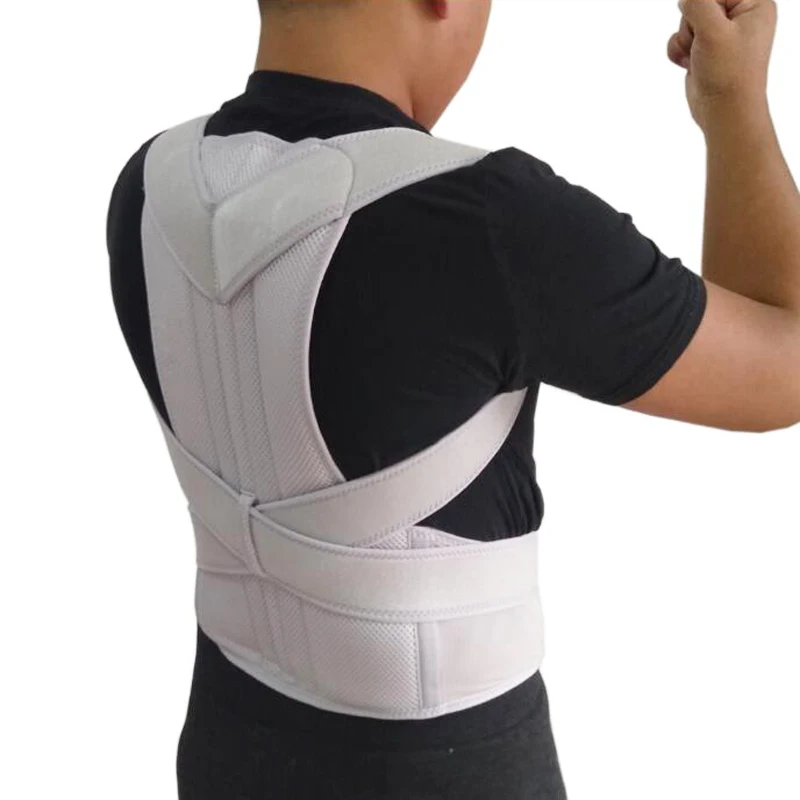 LOGOS Back Waist Posture Corrector Adjustable Adult Correction Belt Waist Trainer Shoulder Lumbar Brace Spine Support Belt Vest