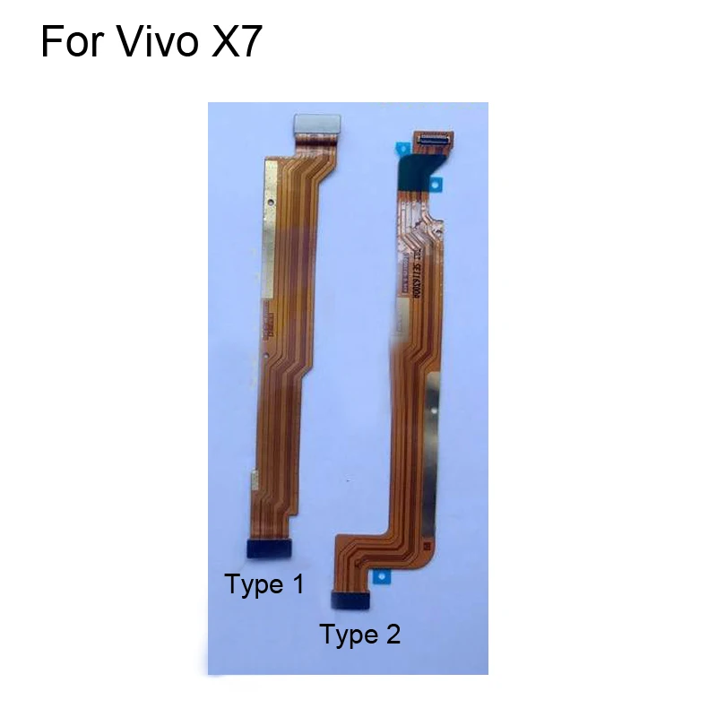 Tested Good  For VIVO X7 x7 Board Flex Cable Mother board Motherboard USB Charger Connect LCD Ribbon Replacement Parts VIVOX7