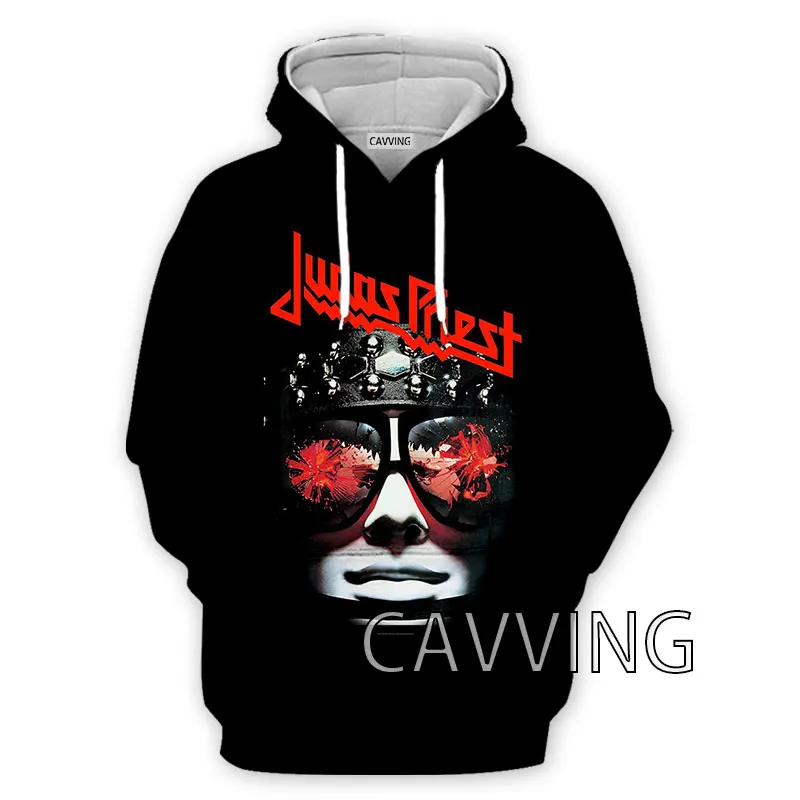 

CAVVING 3D Printed Judas Priest Rock Band Hoodies Hooded Sweatshirts Harajuku Hoodie Sweatshirts Tops Clothing for Women/men