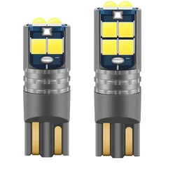 EURS 2pcs Car T10 LED Canbus W5W 3030 6smd 10SMD 194 168 Auto LED Car Interior Light plate Dome Reading Lamp Clearance Light 12V