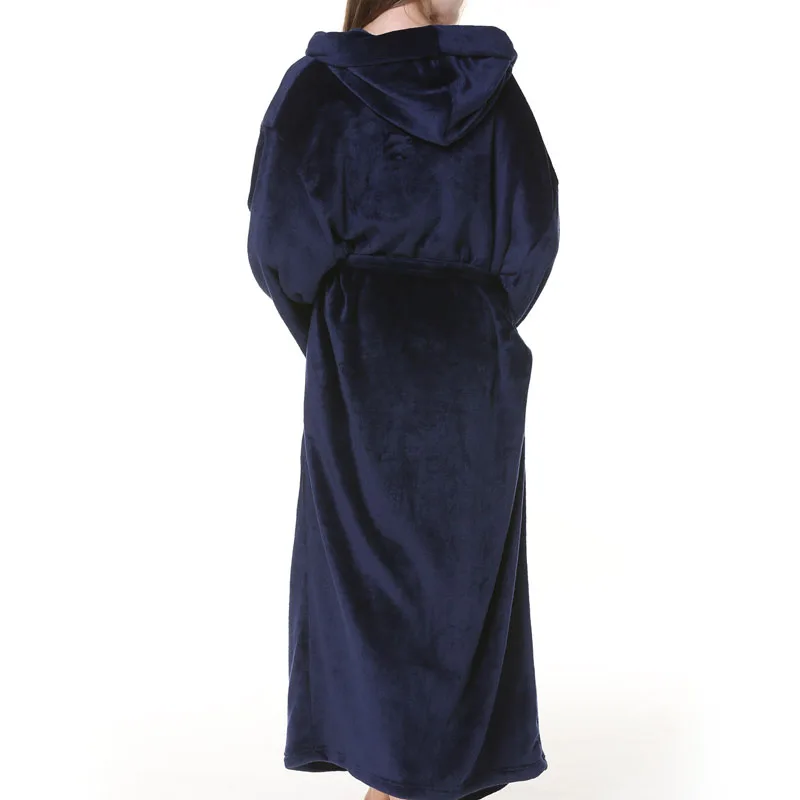 Autumn winter Women\'s bathrobe 10XL 9XL 8XL 7XL 6XL Bust 150cm plus size Sleepwear women