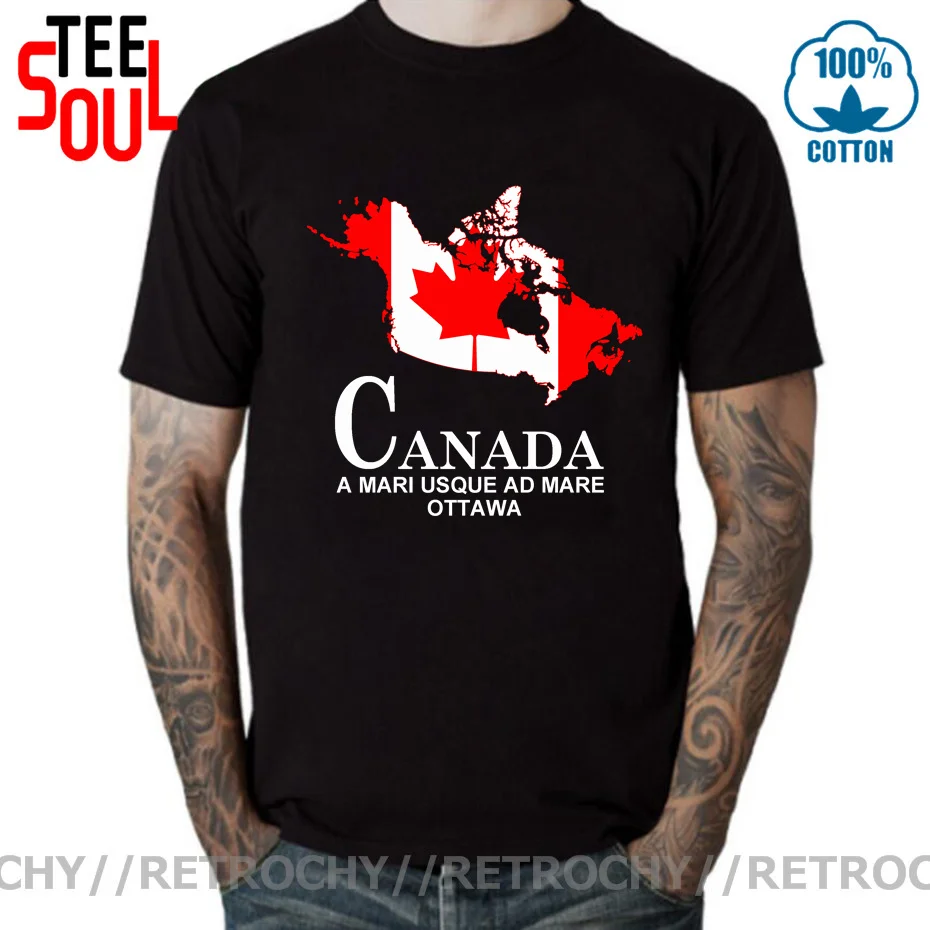 True North Strong Canada T-shirt Canadian Map Flag T shirt Toronto Ontario Canada Maple Leaf Canada Day Hockey The HIP Tee shirt