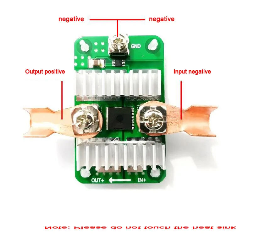 50A high current ideal diode solar panel anti-reflux charging backflow Battery Charge Anti Reverse Irrigation Protection