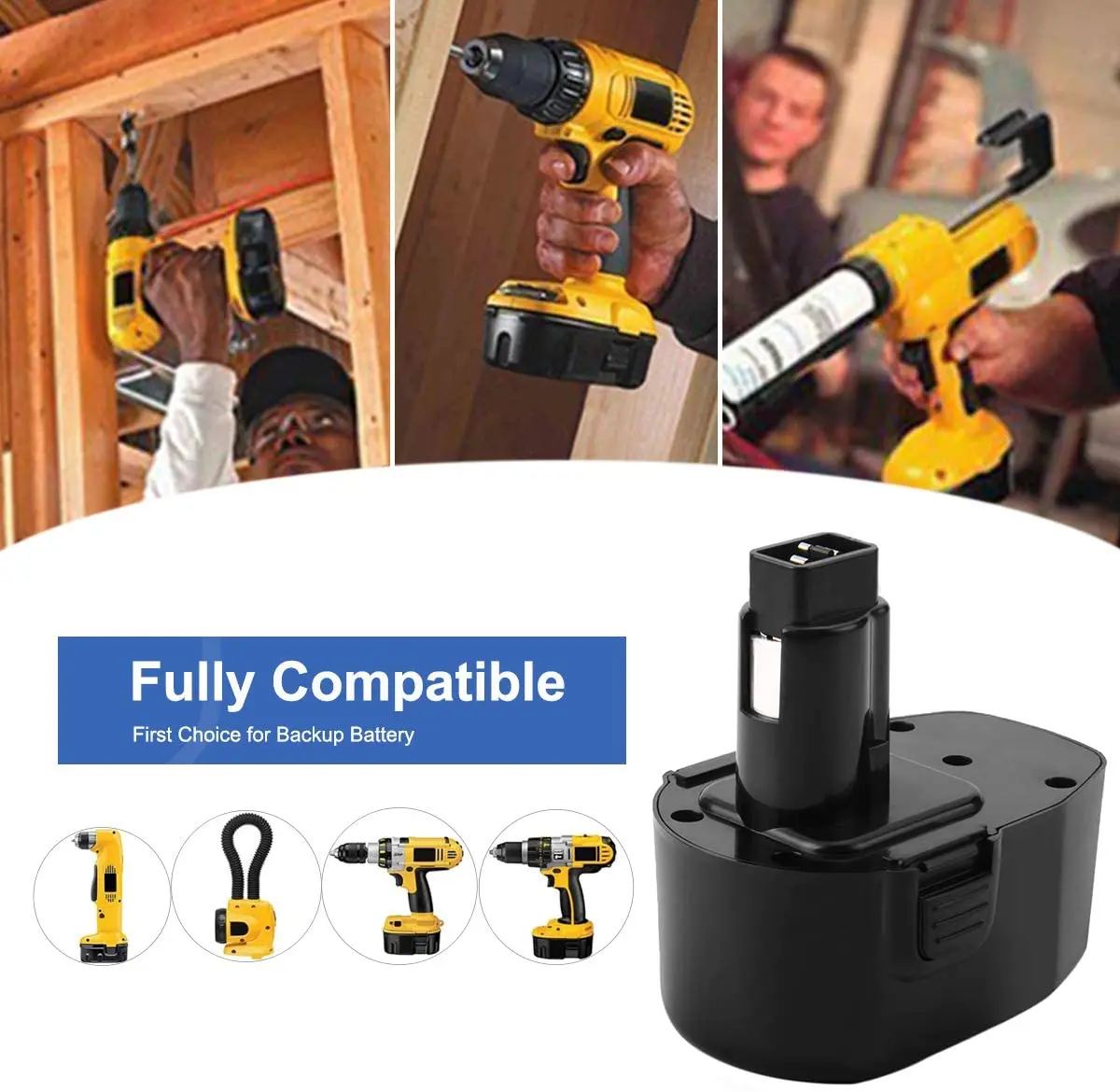 Culhye แบตเตอรี่ทดแทน3500มิลลิแอมป์ต่อชั่วโมง14.4โวลต์สำหรับแบตเตอร์รี่ CRS144 FS1462F