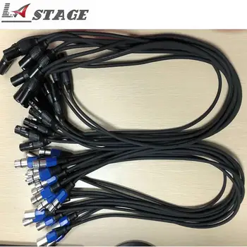 LED 동위 이동 헤드 라이트용 1M-20M DMX 케이블 DMX 라인