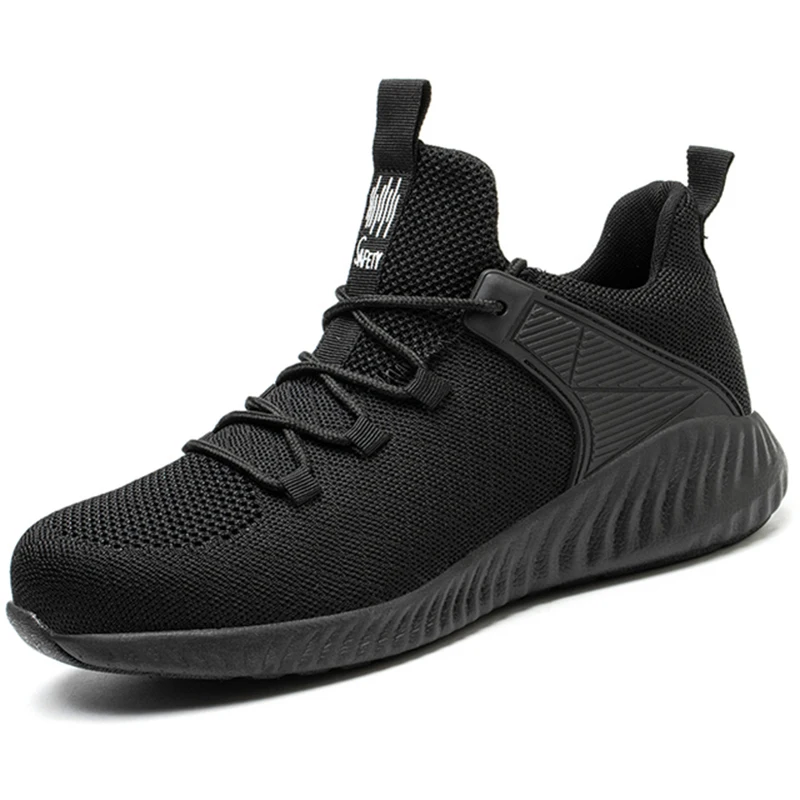 Lightweight Safety Shoes Men Work Boots Indestructible Men Shoes Puncture-Proof Work Sneakers Male Shoe Work Protection Footwear