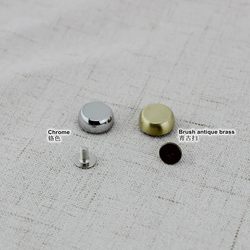 Vis de Reliure de Haute Qualité, 8 Couleurs, 11mm, 13mm, pour Cuir, Cuivre, Ceinture Artisanale, Portefeuille, Solides, à Faire Soi-Même, 10-30-100