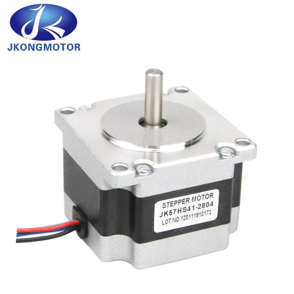 NEMA23 Cnc Stappenmotor 57X41Mm 0.55N. M 4-Lood 1.8deg Nema 23 2.8A D = 6.35Mm Stappenmotor Voor Cnc Machine En 3D Printer