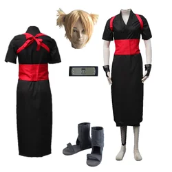 Anime cosplay Temari costumeTemari czarne kimono damskie kostiumy na halloween