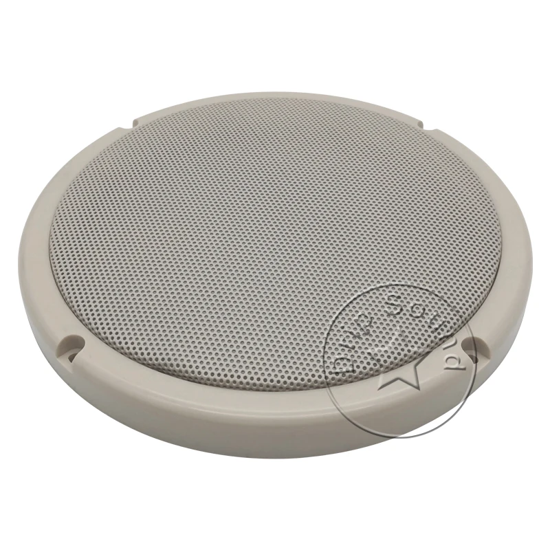 For 5" Inch 157mm Speaker Grill Cover Hige-grade Car Home Audio Conversion Net Decorative Circle Metal Mesh Protection #Beige