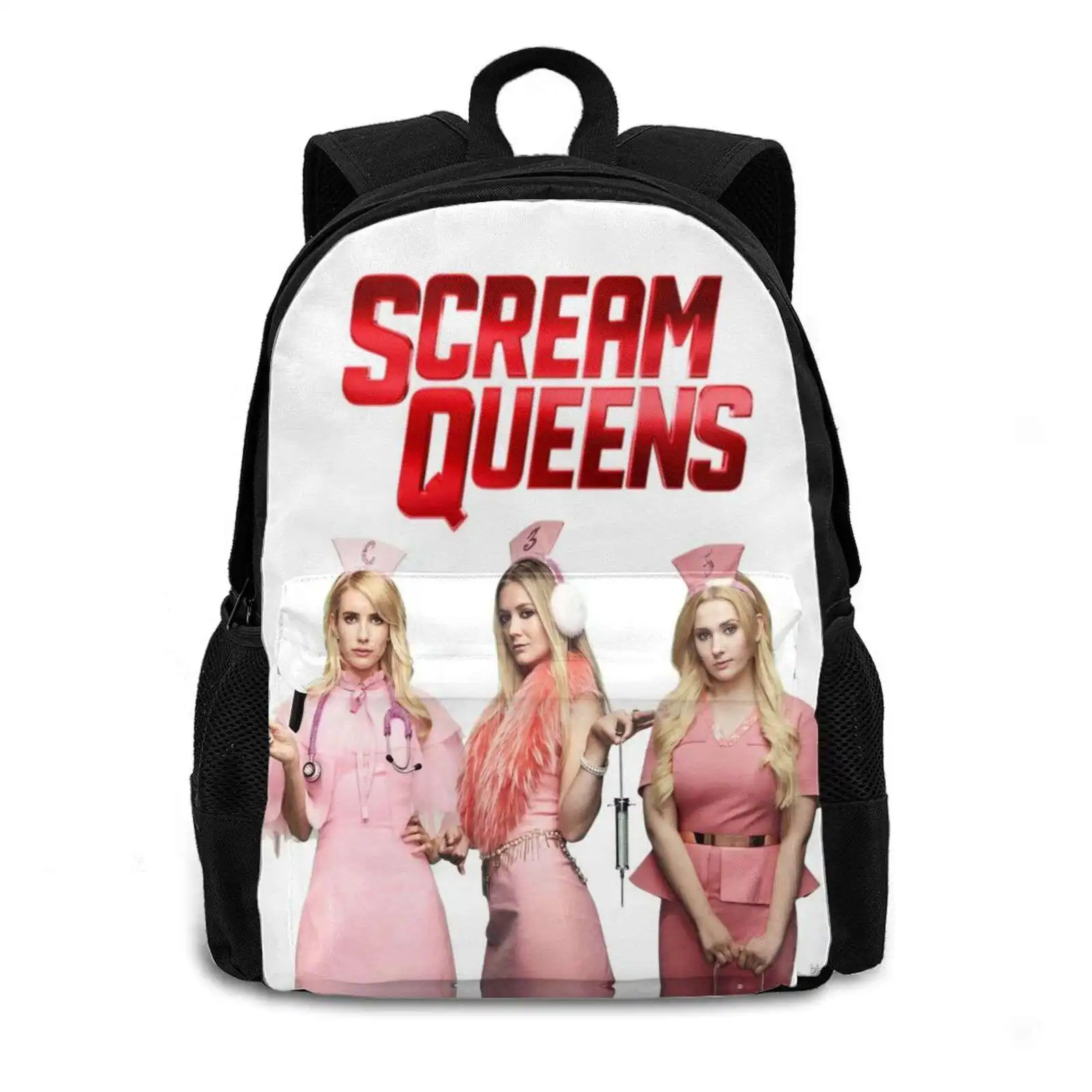 Scream Queens School Bag Big Capacity Backpack Laptop Scream Queens Screamqueens Emma Roberts Lourde Abigail Breslin Iconic