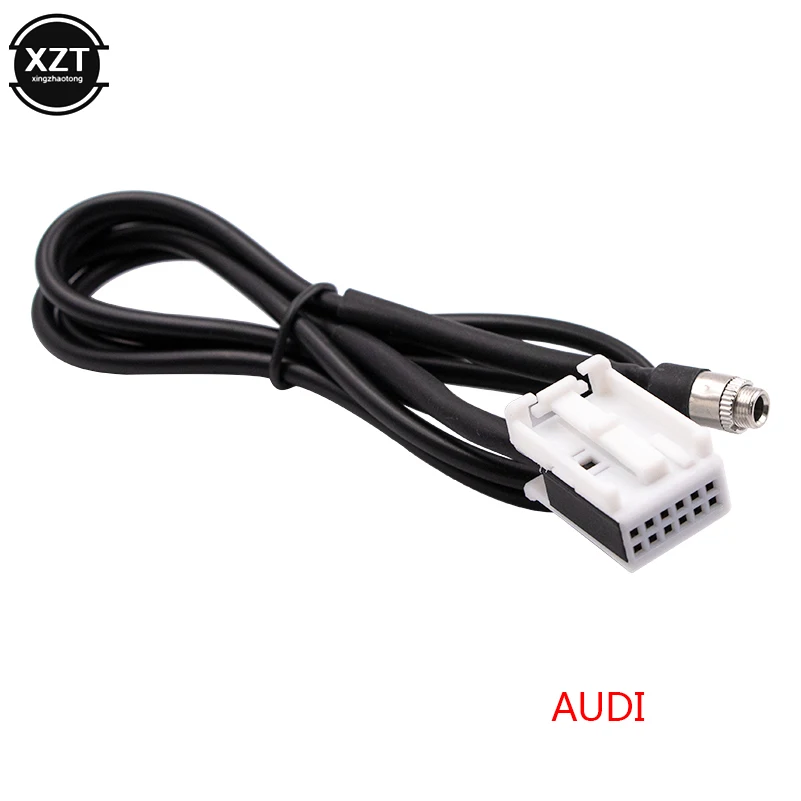 

Brand New Female 3.5mm AUX Audio MP3 Input Cable For Audi A3 TT A4 S4 A6 A8 A8L 2007-2014