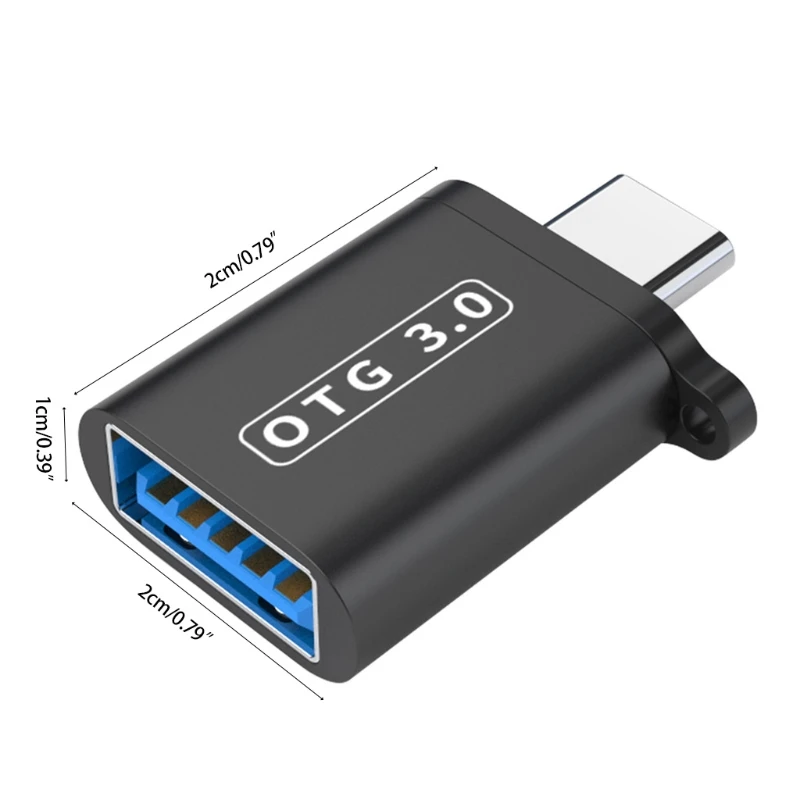 Adaptador USB a tipo C, convertidor Otg USBC macho a USB 3,0 hembra para Macbook -Xiaomi