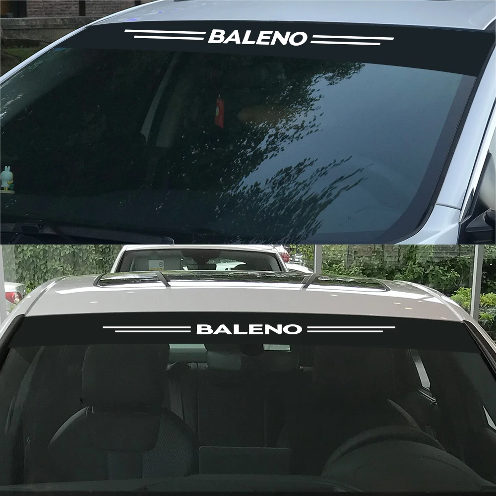 For Suzuki S-Cross Baleno Celerio Ertiga Swift ALTO SX4 Jimny Samurai Grand Vitara Ignis Ciaz Equator Car Windshield Stickers