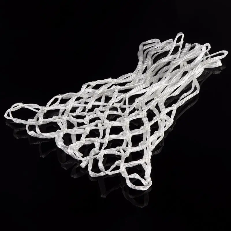 Deluxe Non Whip Replacement Basketball Net Durable Rugged Nylon Hoop Goal Rim Mesh