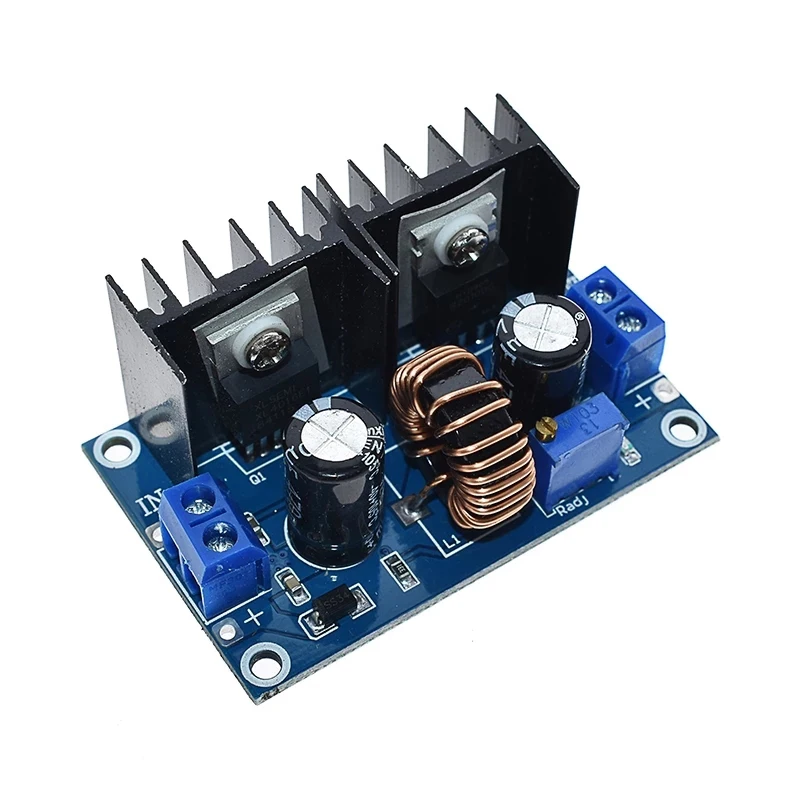 XL4016 PWM Adjustable 4-36V To 1.25-36V Step-Down Board Module Max 8A 200W DC-DC Step Down Buck Converter Power Supply