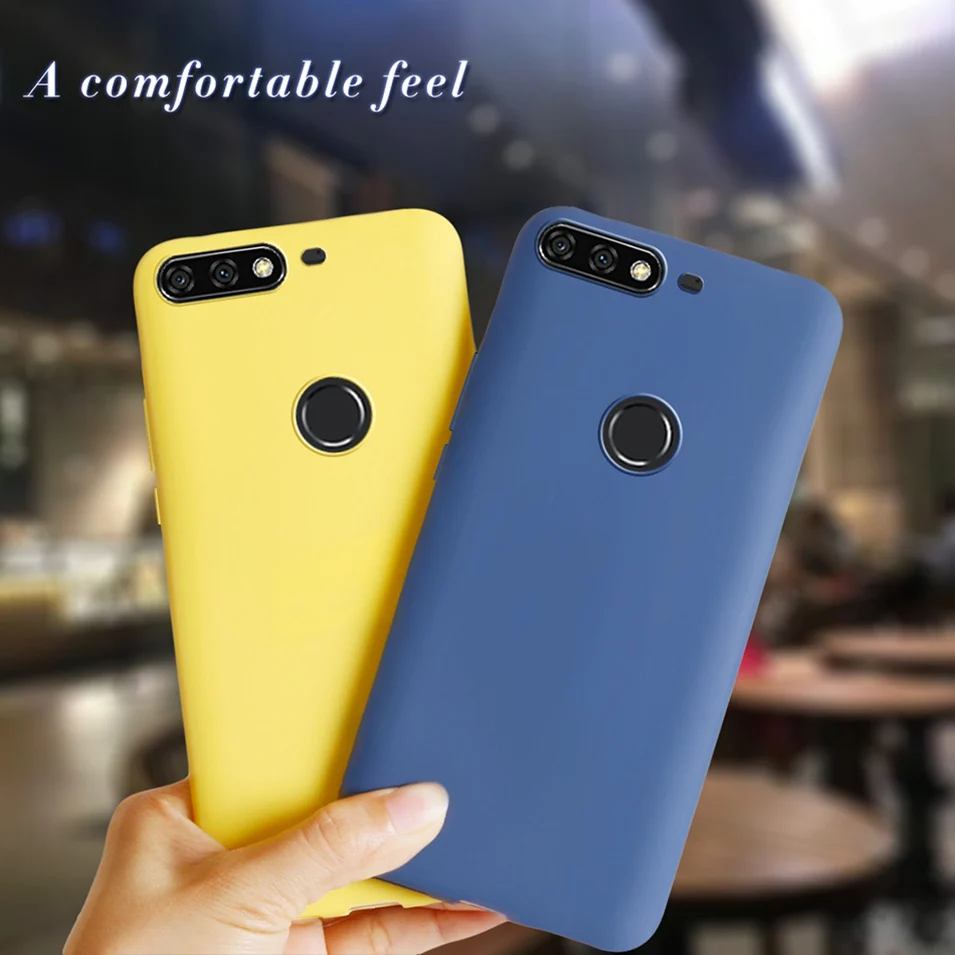 For Huawei Honor 7X Case Soft Back Cover Phone Case For Huawei Mate SE BND-L34 Coque Cover Bumper on Honor 7X BND-L21 L22 L24