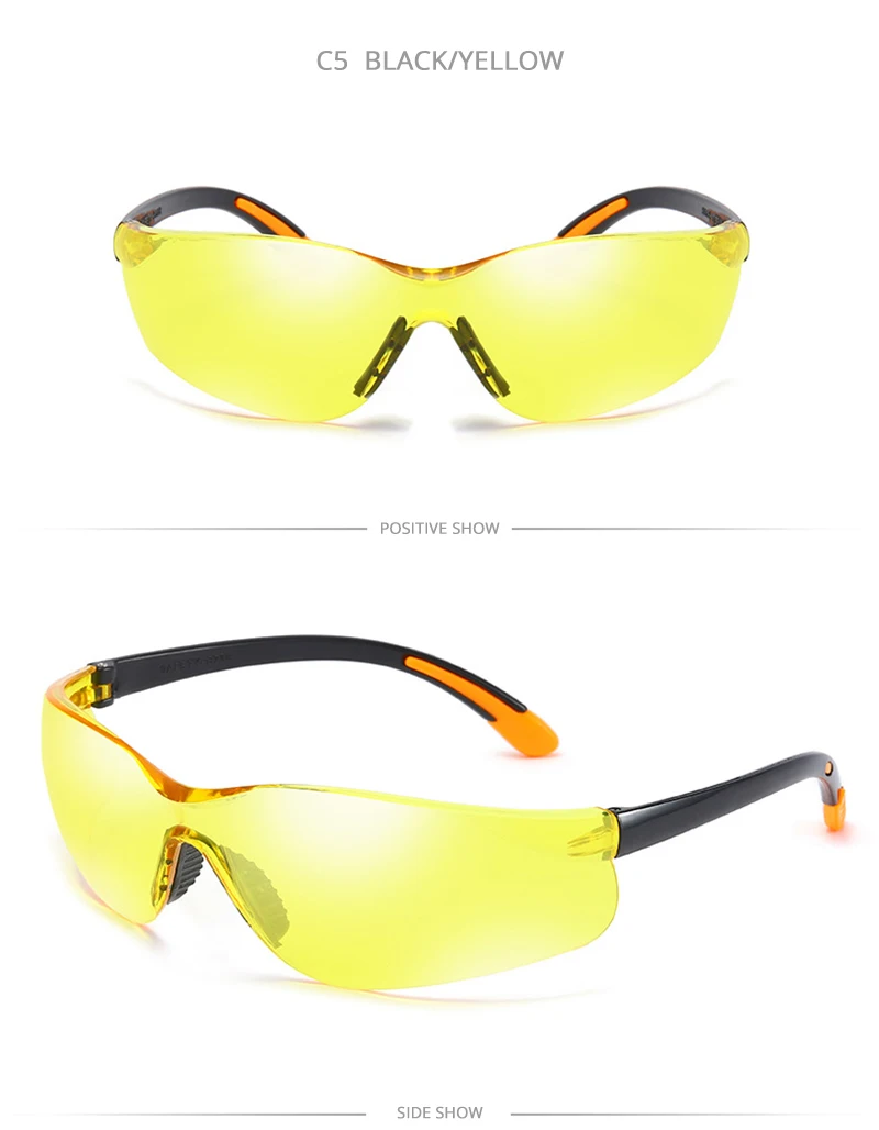 Mode Sport Sonnenbrille Männer Frauen stilvolle Laufen Angeln Wandern Sonnenbrille Vintage Schutzbrille Sonnenbrillen – Detail 12