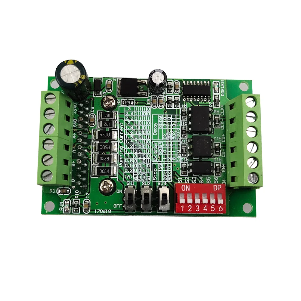 

TB6560 3A Stepper motor drives CNC stepper motor board Single axis controller 10 files motor controller board new original